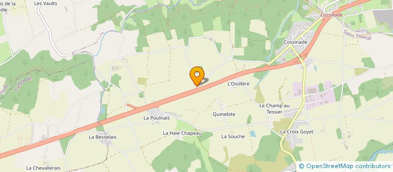 localisation de l'entreprise INFORMATIKIA  SAINT-THURIAL