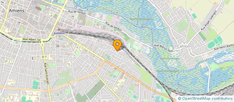 localisation de l'entreprise INFORMATIME  AMIENS