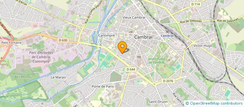 localisation de l'entreprise INFORMATION DEFENSE CONSOMMAT SALARIES  CAMBRAI