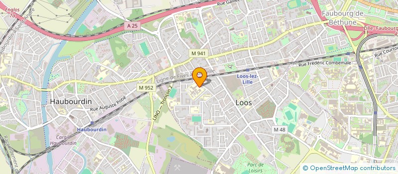 localisation de l'entreprise INFORMATION ET COORDINATION GERONTOLOGIQUE DES WEPPES  LOOS