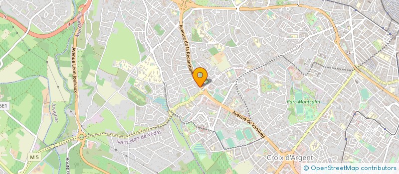 localisation de l'entreprise INFORMATION ET TERRITOIRES à MONTPELLIER