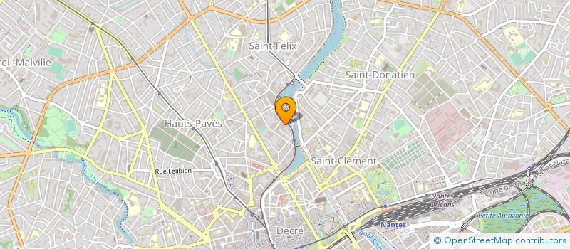 localisation de l'entreprise INFORMATION JURIDIQUE ET MEDICALE à NANTES