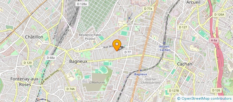 localisation de l'entreprise INFORMATION NATIONALE POUR LES DROITS DES AIDANTS à BAGNEUX