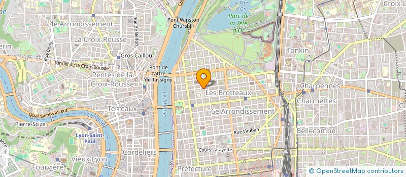 localisation de l'entreprise INFORMATION POUR L'ALLAITEMENT à LYON