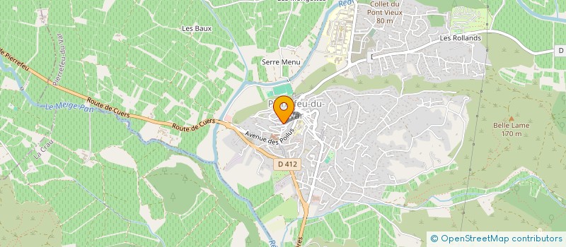 localisation de l'entreprise INFORMATION SOPHROLOGIE NULLE THERAPI  PIERREFEU-DU-VAR