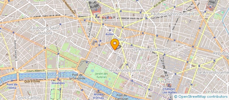 localisation de l'entreprise INFORMATION THERAPEUTIQUE INTERNATIONALE à PARIS