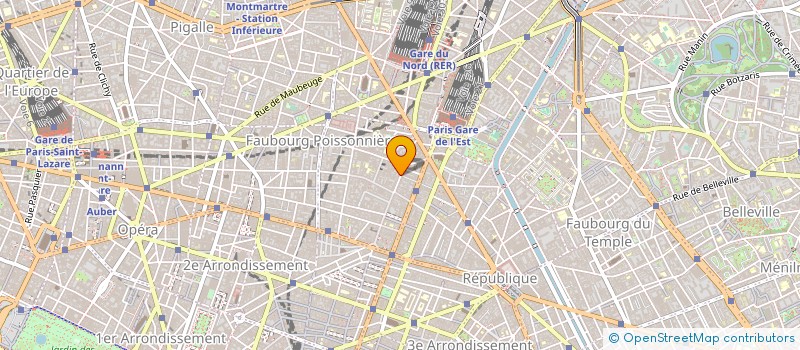 localisation de l'entreprise INFORMATIONS OUVRIERES à PARIS