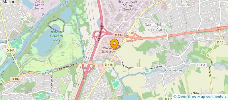 localisation de l'entreprise INFORMATIQUE 3J  SAINT-THIBAULT-DES-VIGNES