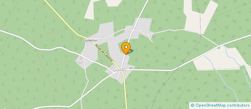 localisation de l'entreprise INFORMATIQUE AQUITAINE ASSISTANCE  GUILLOS