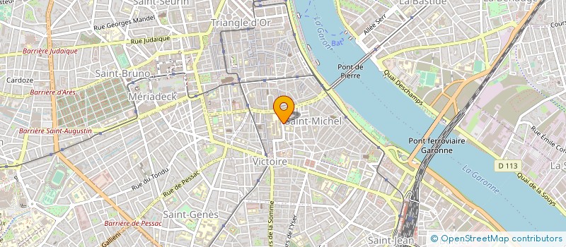 localisation de l'entreprise INFORMATIQUE BOX SARL à BORDEAUX