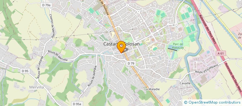 localisation de l'entreprise INFORMATIQUE CONCEPT SYSTEM à CASTANET-TOLOSAN