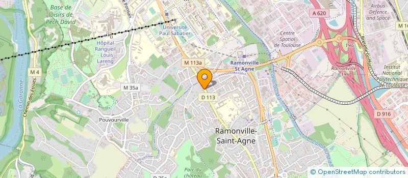 localisation de l'entreprise INFORMATIQUE CONSEIL INTERNET  RAMONVILLE-SAINT-AGNE