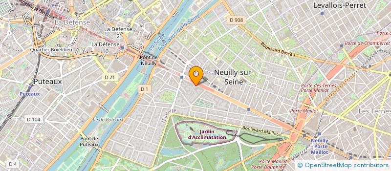 localisation de l'entreprise INFORMATIQUE CONSEILS ASSISTANCE à NEUILLY-SUR-SEINE