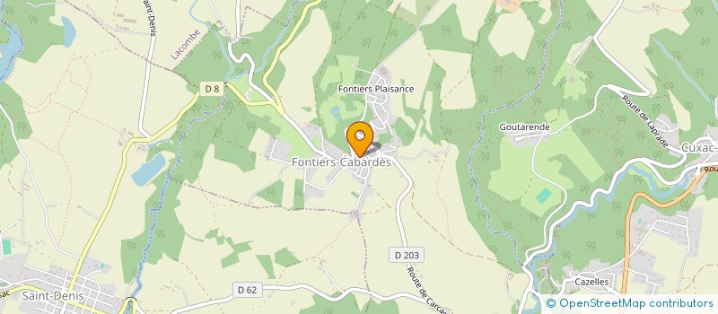 localisation de l'entreprise INFORMATIQUE DATA ECOLE SYSTEM à FONTIERS-CABARDES