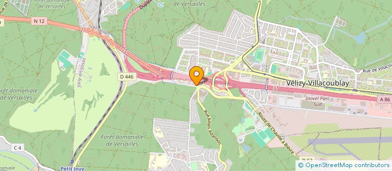 localisation de l'entreprise INFORMATIQUE DE GESTION ET D'INDUSTRIE à JOUY-EN-JOSAS
