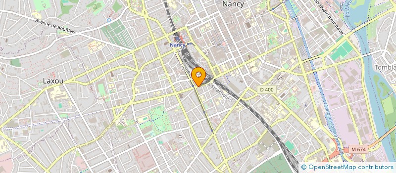 localisation de l'entreprise INFORMATIQUE DE GESTION ET DE TRAITEMENT à NANCY