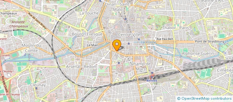 localisation de l'entreprise INFORMATIQUE DE GESTION ET LOISIRS à RENNES