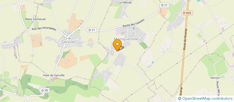 localisation de l'entreprise INFORMATIQUE DE L'ESTUAIRE  MANIQUERVILLE