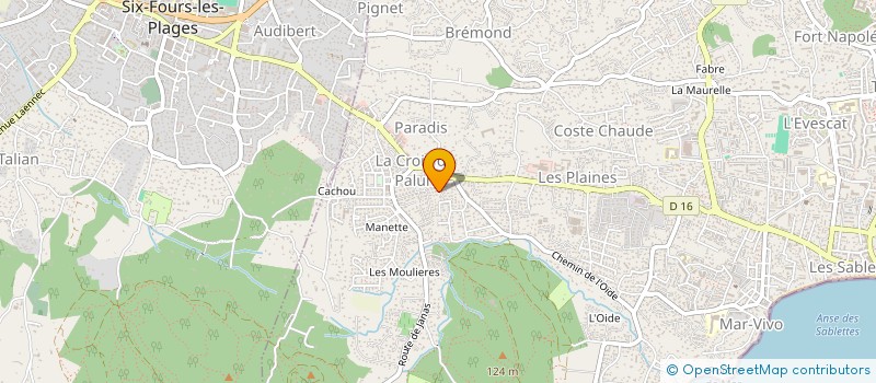 localisation de l'entreprise INFORMATIQUE DE SERVICE  LA SEYNE-SUR-MER