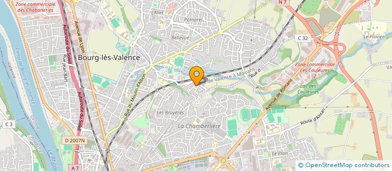 localisation de l'entreprise INFORMATIQUE DEPANNAGE SERVICES  SAINT-VINCENT-DE-BARRES