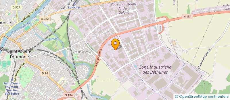localisation de l'entreprise INFORMATIQUE DEPANNAGE VENTE à SAINT-OUEN-L'AUMONE