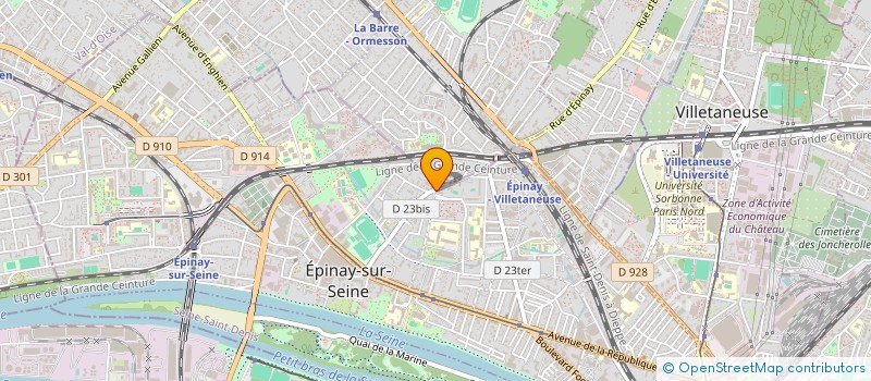 localisation de l'entreprise INFORMATIQUE DEVELOPPEMENT ETUDE EQUIPEM à EPINAY-SUR-SEINE