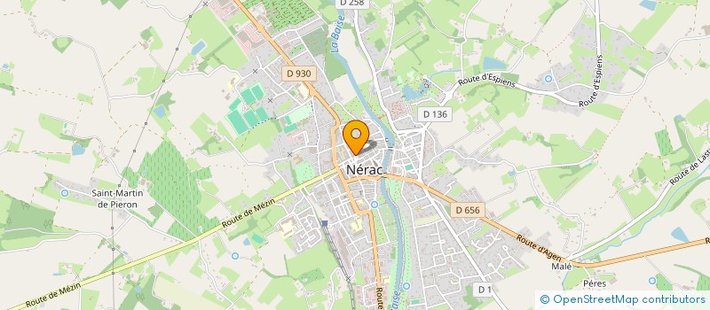 localisation de l'entreprise INFORMATIQUE DEVELOPPEMENTS SYSTEMES  NERAC