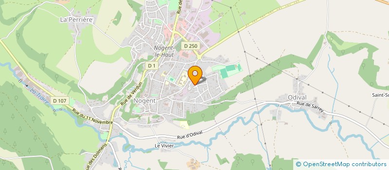 localisation de l'entreprise INFORMATIQUE DISTRIBUTION EN HTE MARNE à NOGENT