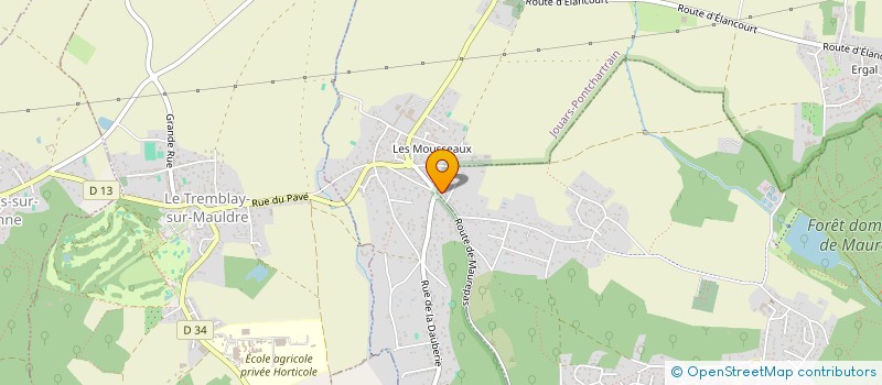 localisation de l'entreprise INFORMATIQUE DOMESTIQUE à MAUREPAS