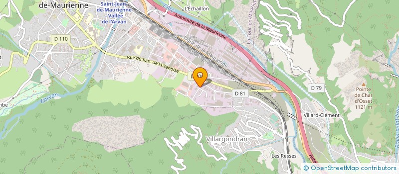 localisation de l'entreprise INFORMATIQUE ET COMMANDE NUMERIQUE à SAINT-JEAN-DE-MAURIENNE