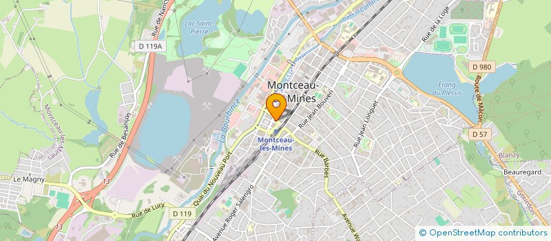 localisation de l'entreprise INFORMATIQUE ET CONSEIL EN GESTION CONSULTING à MONTCEAU-LES-MINES
