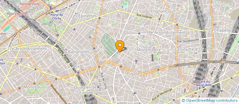 localisation de l'entreprise INFORMATIQUE ET CONSEIL UNION  PARIS