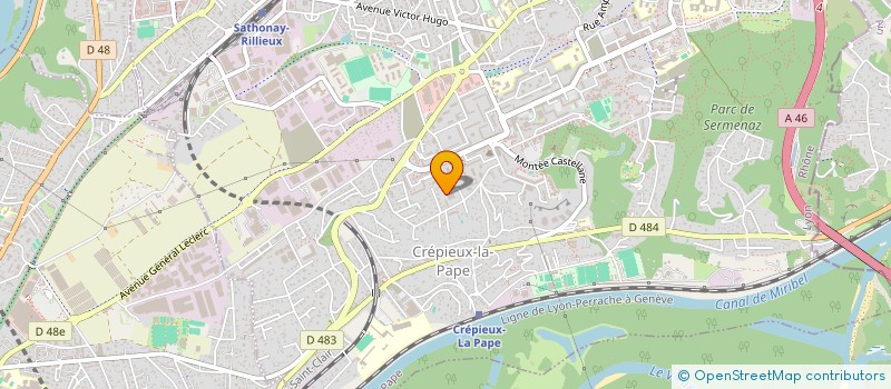 localisation de l'entreprise INFORMATIQUE ET DEVELOPPEMENT à RILLIEUX-LA-PAPE