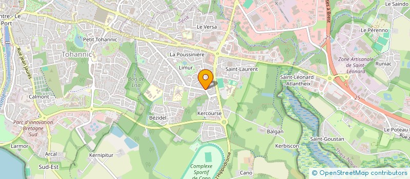 localisation de l'entreprise INFORMATIQUE ET GESTION MESNIL  SENE