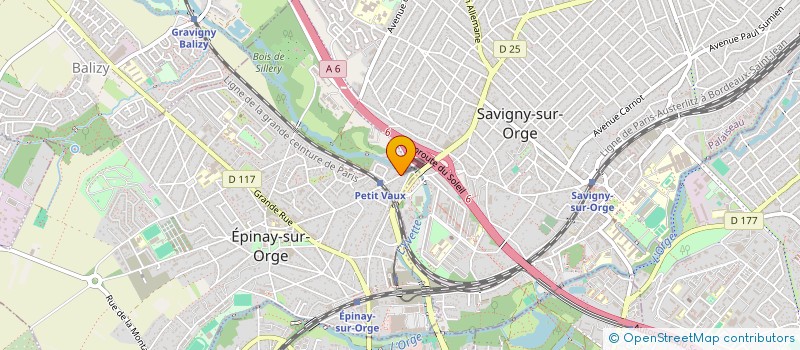 localisation de l'entreprise INFORMATIQUE ET PRATIQUES SOCIALES à EVRY-COURCOURONNES