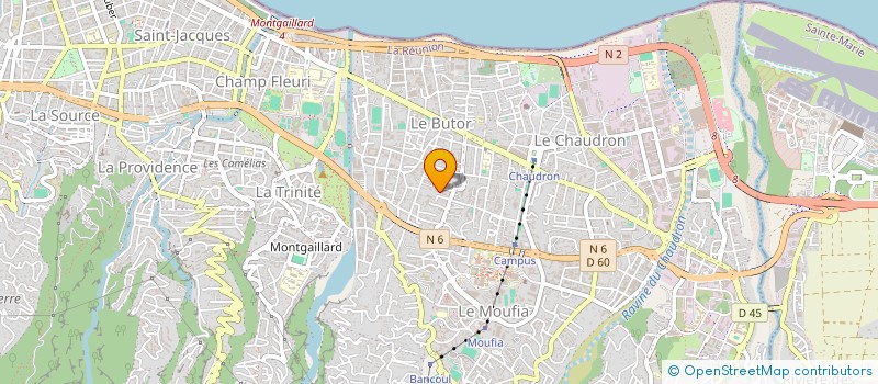 localisation de l'entreprise INFORMATIQUE ET SERVICES à SAINT-DENIS