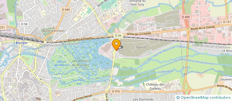 localisation de l'entreprise INFORMATIQUE ET SERVICES MULTIMEDIA à BOURGES