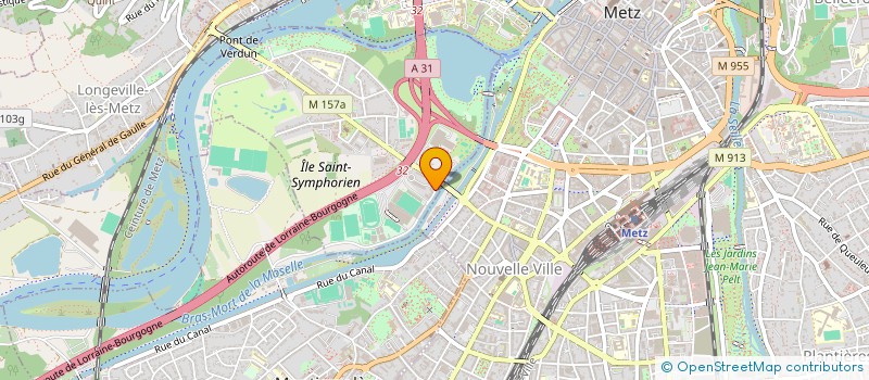 localisation de l'entreprise INFORMATIQUE ET TECHNIQUE (IET)  LONGEVILLE-LES-METZ