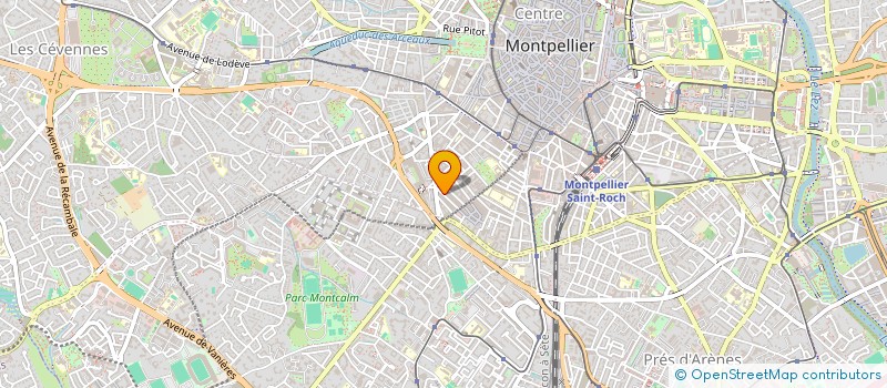 localisation de l'entreprise INFORMATIQUE ET TECHNOLOGIE NOUVELLE à MONTPELLIER