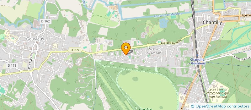 localisation de l'entreprise INFORMATIQUE, EXPERTISE & CONSEIL  GOUVIEUX