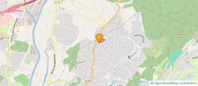 localisation de l'entreprise INFORMATIQUE GESTION COMMERCE à FREJUS