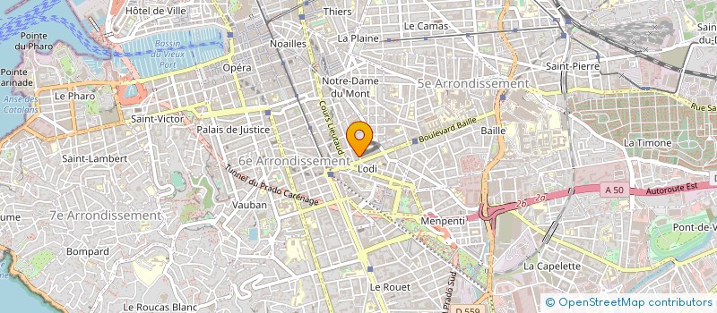 localisation de l'entreprise INFORMATIQUE LS à MARSEILLE