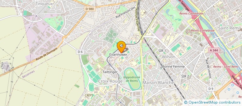 localisation de l'entreprise INFORMATIQUE MANAGEMENT SYSTEM  REIMS