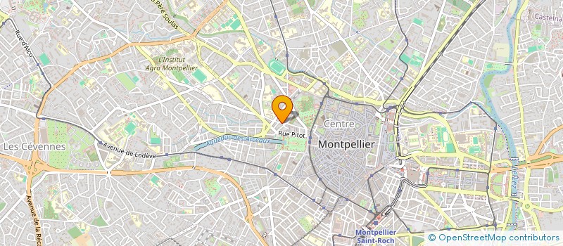 localisation de l'entreprise INFORMATIQUE MODULAIRE à MONTPELLIER