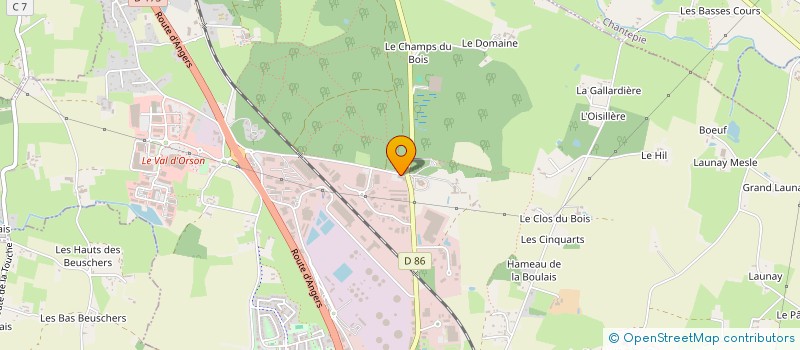 localisation de l'entreprise INFORMATIQUE MULTI SERVICES  VERN-SUR-SEICHE