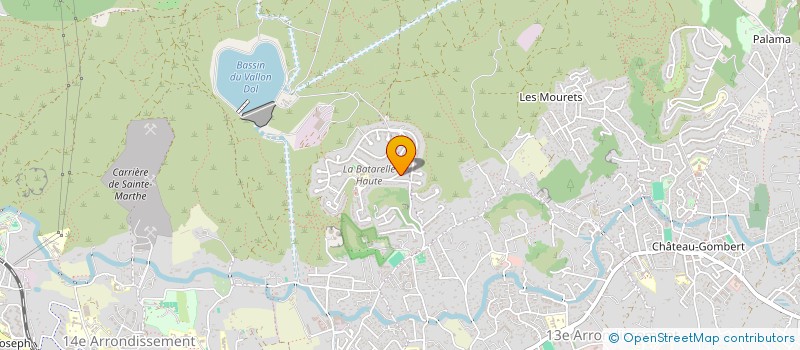 localisation de l'entreprise INFORMATIQUE MUSIQUE ET VIDEO CLIP  MARSEILLE 13EME