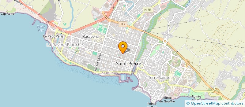 localisation de l'entreprise INFORMATIQUE POUR TOUS à SAINT-PIERRE