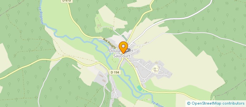 localisation de l'entreprise INFORMATIQUE POUR TOUS à DOULAINCOURT-SAUCOURT