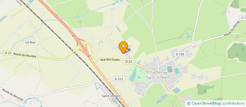 localisation de l'entreprise INFORMATIQUE POUR TOUS à CHANTENAY-SAINT-IMBERT