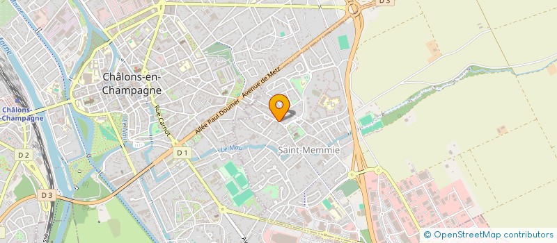 localisation de l'entreprise INFORMATIQUE POUR TOUS ST MEMMIE  SAINT-MEMMIE